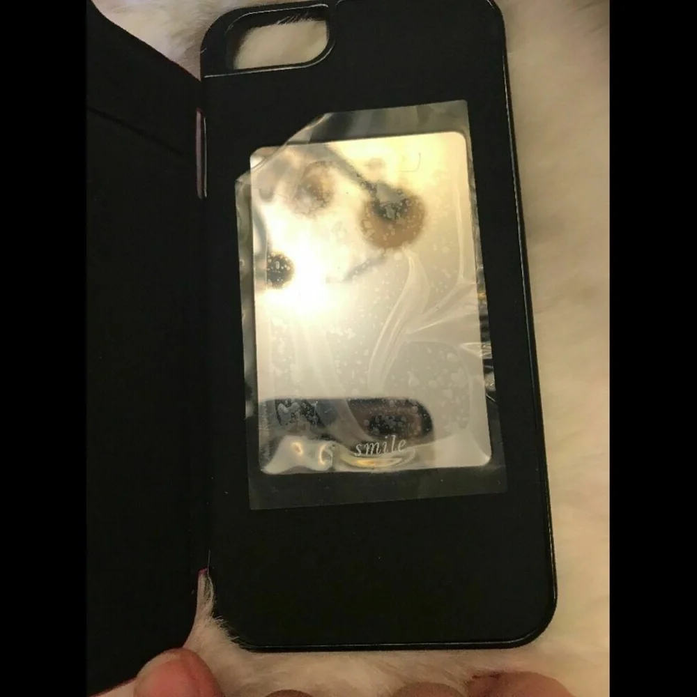 NWD $70 kate spade new york 'Cedar Street' iPhone‎ 6 & 6s Case Leather +Mirror